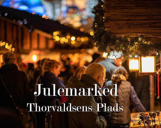 Besøg Thorvaldsens Plads Julemarked og oplev klassisk julestemning midt i København.