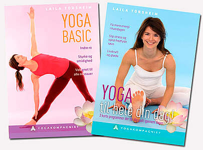 Yoga dvd sæt